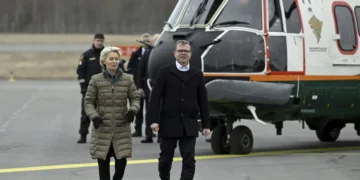 EU Commission President von der Leyen's Visit to the Finland-Russia Border